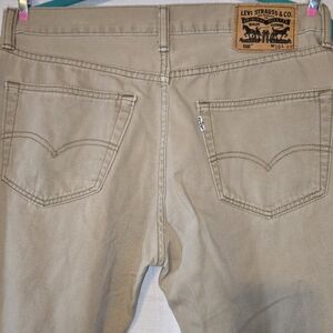 Men’s Levi’s 508 EUC Size 30x32 Khaki Soft‎ Tan